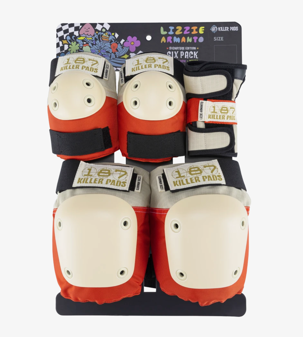 187 Killer Pads Hibiscus 6 Pack - Quad Republic Skate Co.